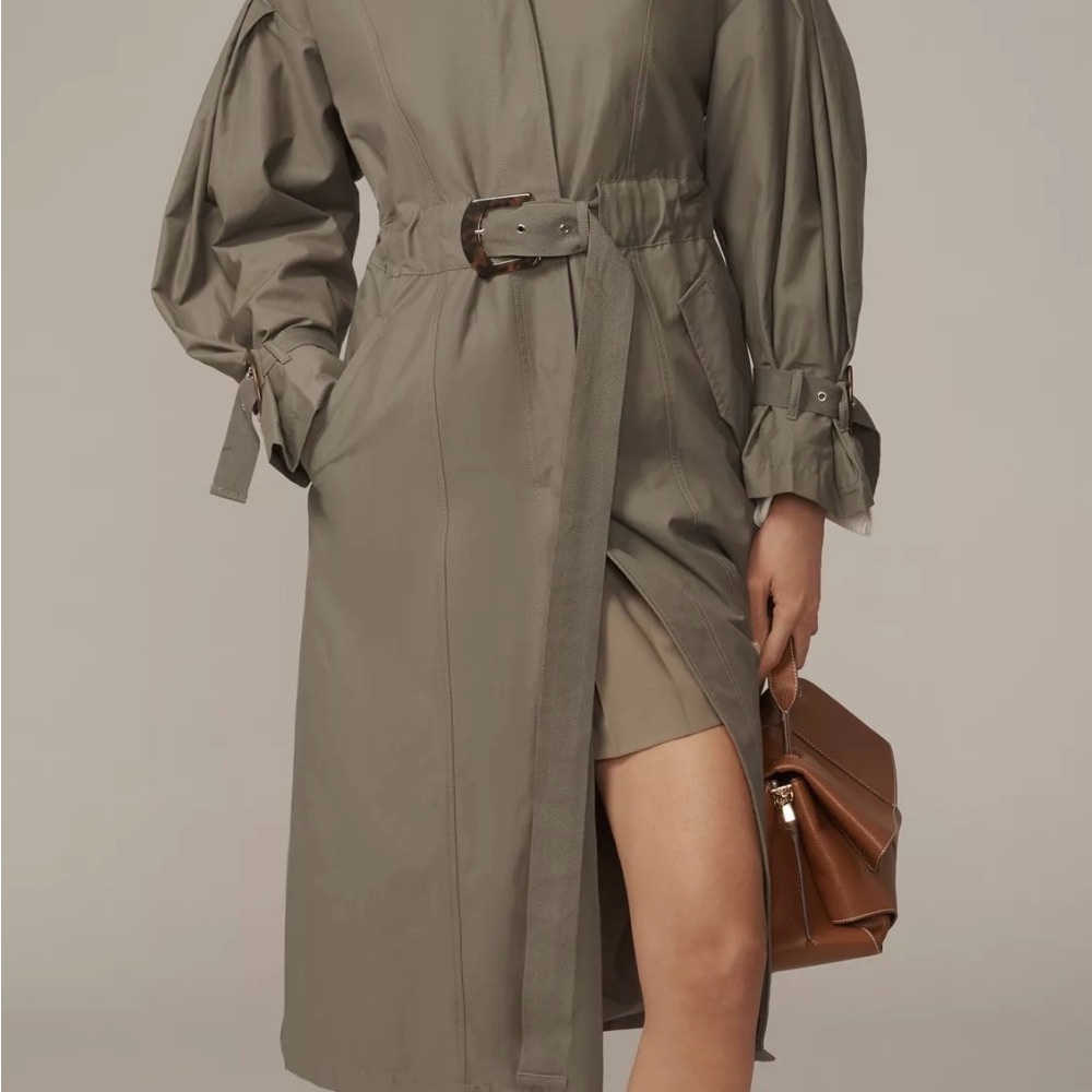 Anthropologie Women’s Belted Trench Coat